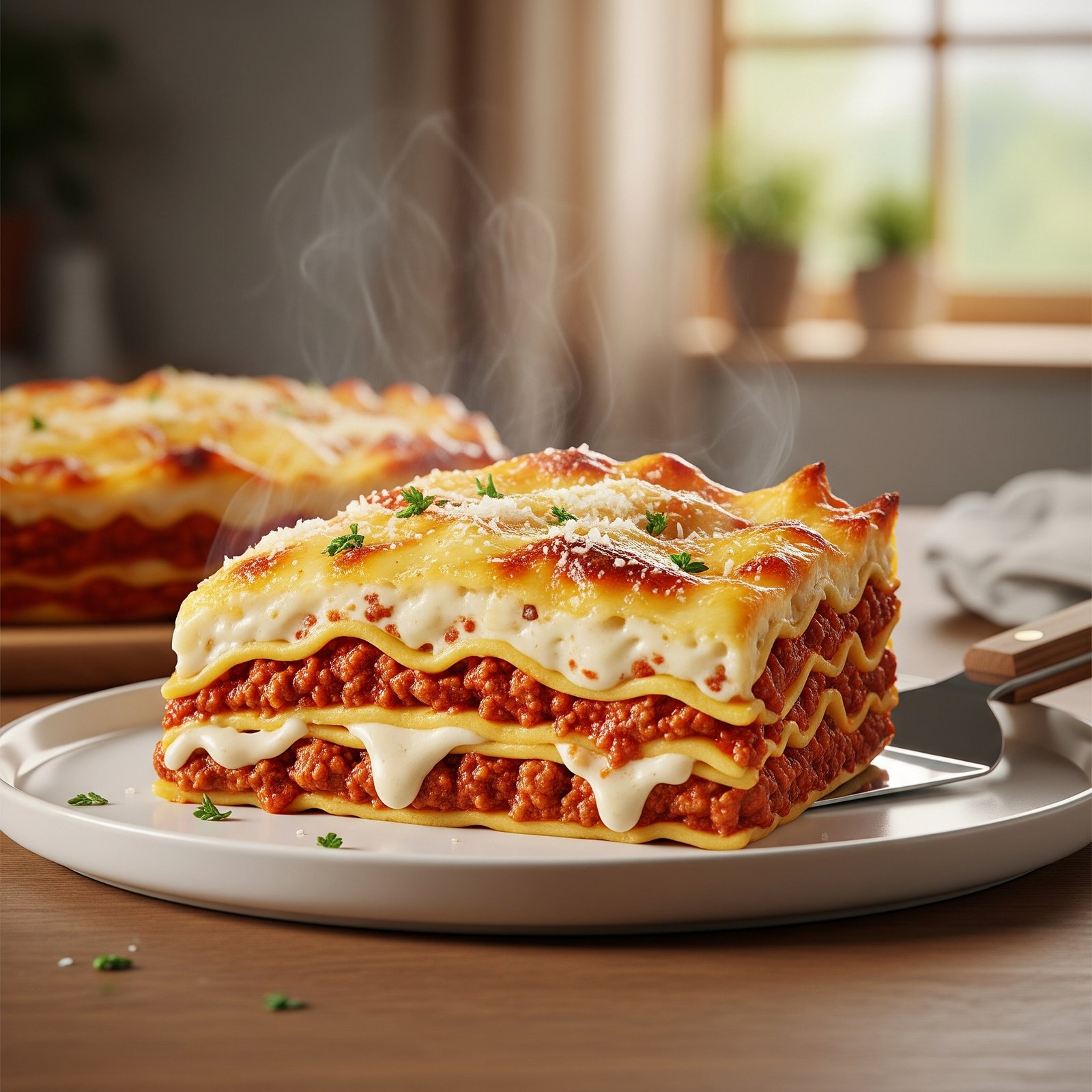 Lasaña al Horno: El Abrazo Cálido de la Cocina Italiana