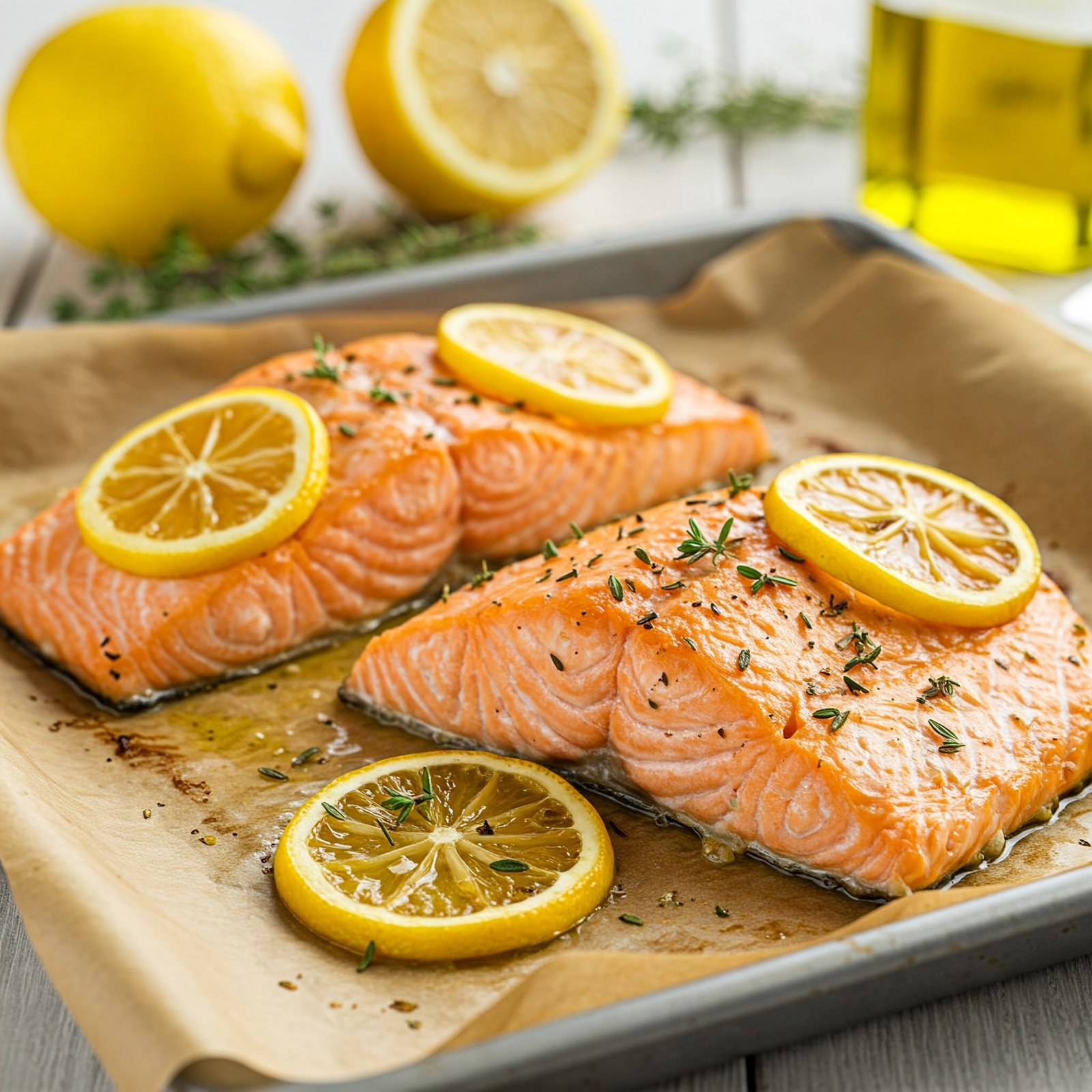 Salmón al Horno Jugoso y Delicioso: Receta Fácil y Rápida